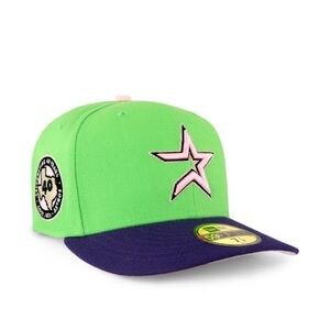 HOUSTON ASTROS LIME GREEN & PURPLE 40TH ANNIVERSARY